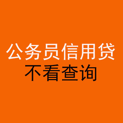 杞县公务员信用贷款